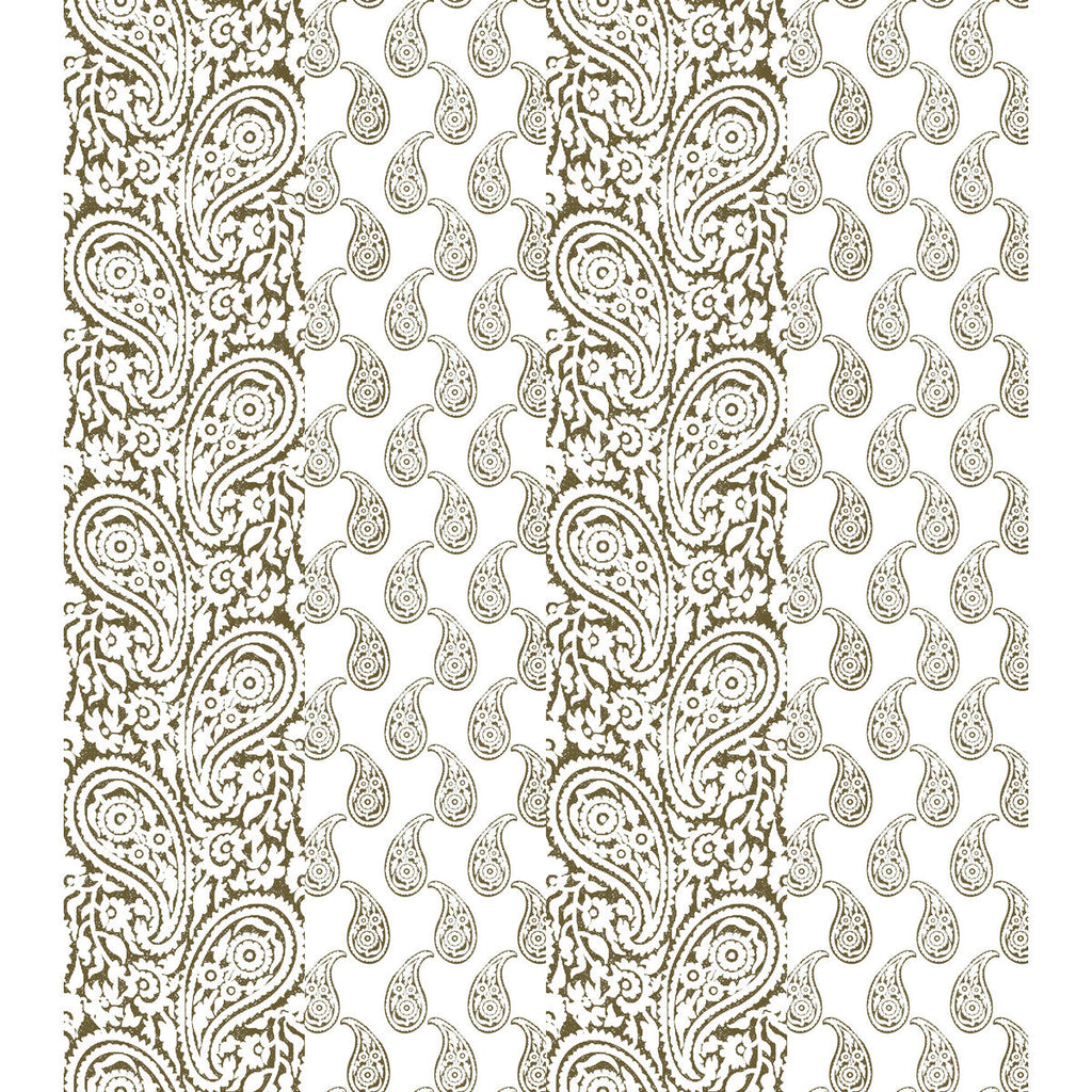 Samples and Purchasing available for Matueca Wp - Topo Taupe By Gaston Y Daniela | Lorenzo Castillo V | Paisley Wallcovering Print at Designer Wallcoverings and Fabrics