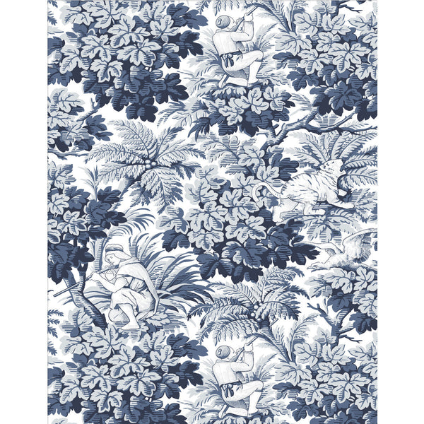 Vegacervera Wp - Azul Blue By Gaston Y Daniela | Lorenzo Castillo V |Toile  Wallcovering Print