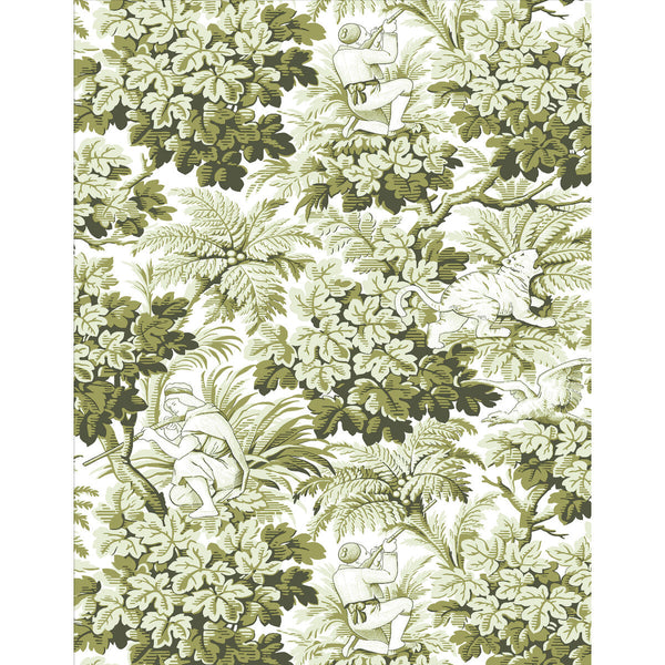 Vegacervera Wp - Verde Green By Gaston Y Daniela | Lorenzo Castillo V |Toile  Wallcovering Print