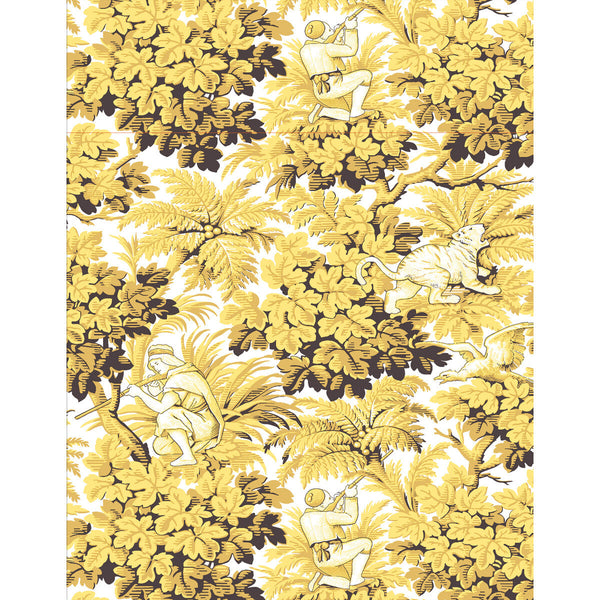 Vegacervera Wp - Ocre Yellow By Gaston Y Daniela | Lorenzo Castillo V |Toile  Wallcovering Print
