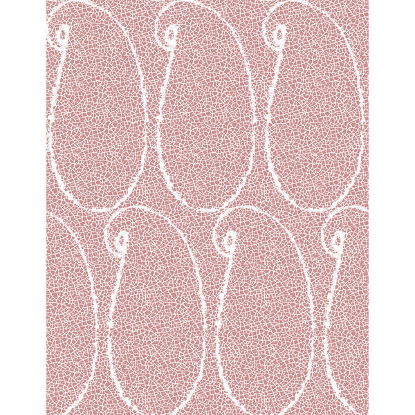 Benacantil Wp - Rosa Pink By Gaston Y Daniela | Lorenzo Castillo V | Paisley Wallcovering Print
