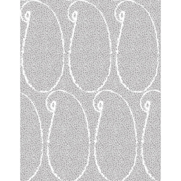 Benacantil Wp - Gris Grey By Gaston Y Daniela | Lorenzo Castillo V | Paisley Wallcovering Print