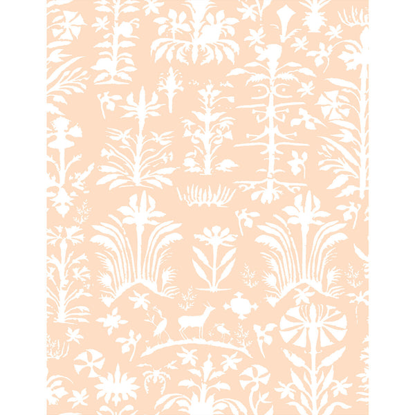 Salinas Wp - Rosa Pink By Gaston Y Daniela | Lorenzo Castillo V |Botanical & Floral Modern Wallcovering Print