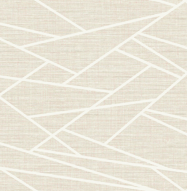 Driftwood Linen - Sea Glass Mist | Malibu Wallcovering