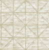Malibu Ness Wallpaper - Transitional Geometric - Light Greige and Off-White | Malibu Wallpaper