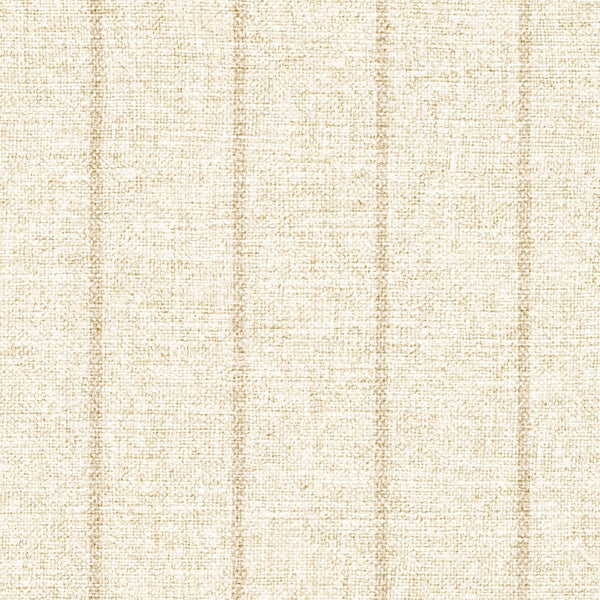 Linsey Stripe Flaxen Beige - Beige Commercial Wallcovering | Koroseal