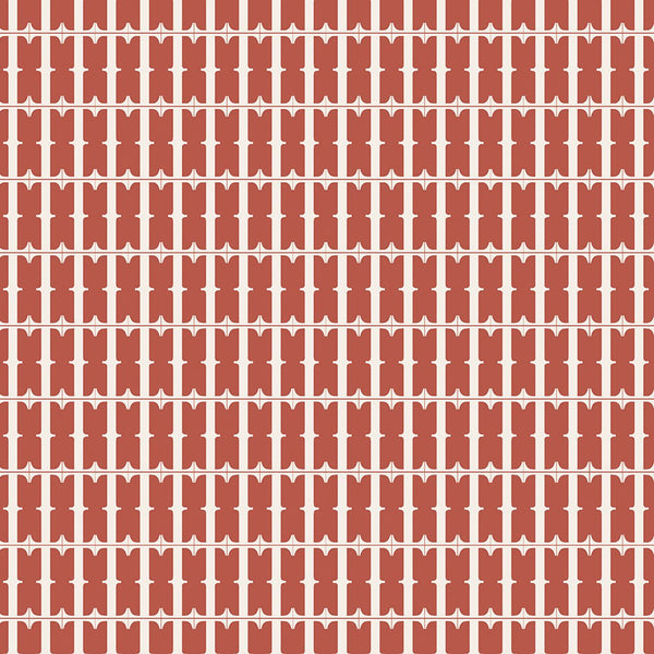Blaua Red, Roll Vinyl Wallcoverings | Tres Tintas