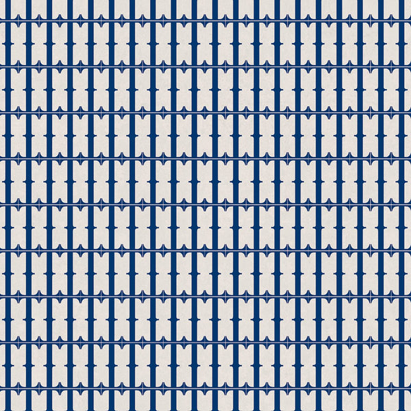 Blaua Blue, Roll Vinyl Wallcoverings | Tres Tintas