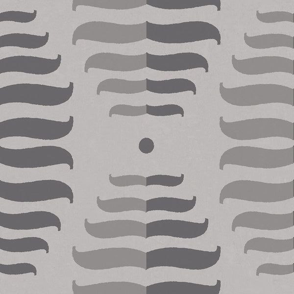 Pinyol Macro Black, Roll Vinyl Wallcoverings | Tres Tintas