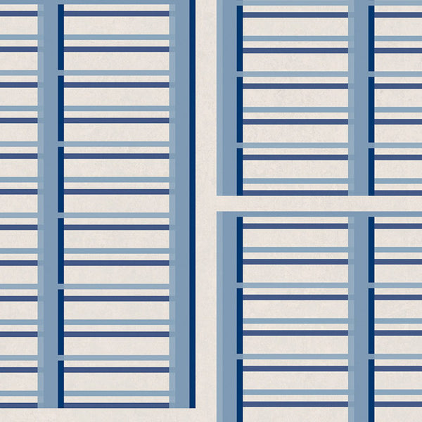 Ixent Macro Blue, Roll Vinyl Wallcoverings | Tres Tintas