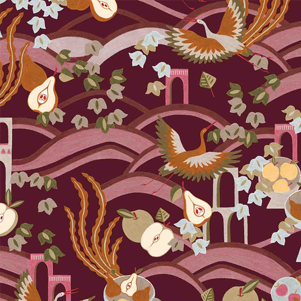 Illa Burgundy, Roll Vinyl
