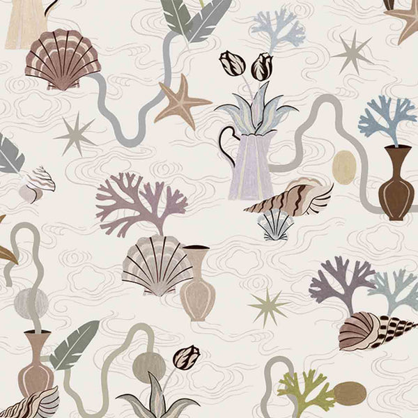 Salines Off-White, Roll Vinyl Wallcoverings | Tres Tintas