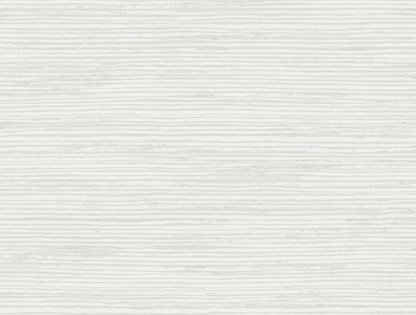 Malibu Osprey Faux Grasscloth Wallpaper - Coastal Grasscloth - Eggshell and Silver | Malibu Wallpaper