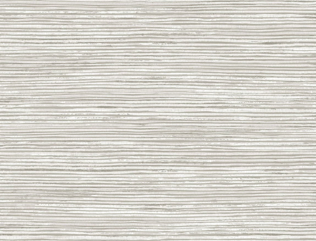 Malibu Osprey Faux Grasscloth Wallpaper - Coastal Grasscloth - Cove Gray and Silver | Malibu Wallpaper