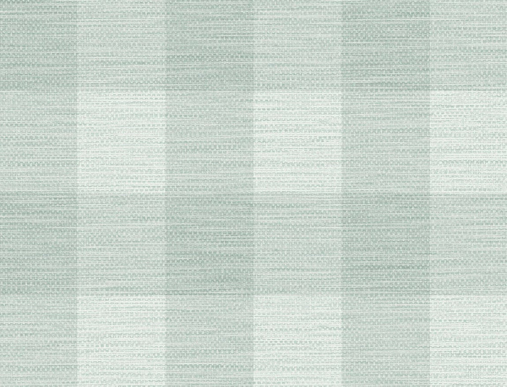 Malibu Rugby Gingham Wallpaper - Coastal Gingham - Sea Glass | Malibu Wallpaper