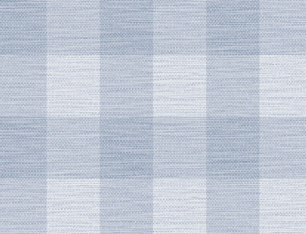 Malibu Rugby Gingham Wallpaper - Coastal Gingham - Carolina Blue | Malibu Wallpaper