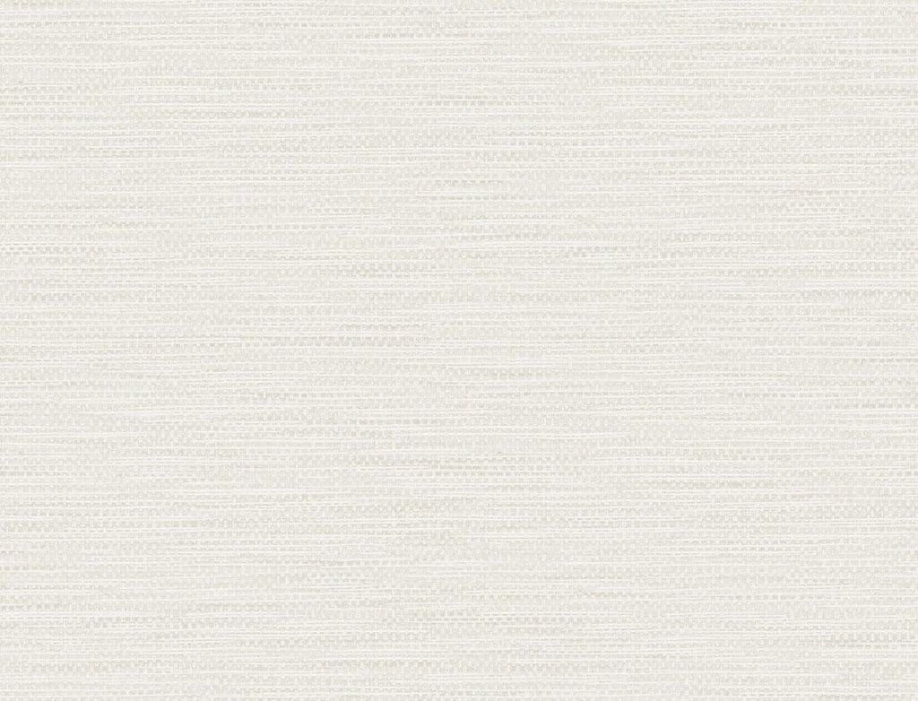 Malibu Faux Linen Weave Wallpaper - Coastal Faux - Winter Fog | Malibu Wallpaper