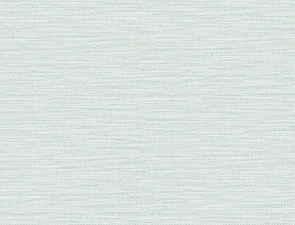 Malibu Faux Linen Weave Wallpaper - Coastal Faux - Sea Glass | Malibu Wallpaper
