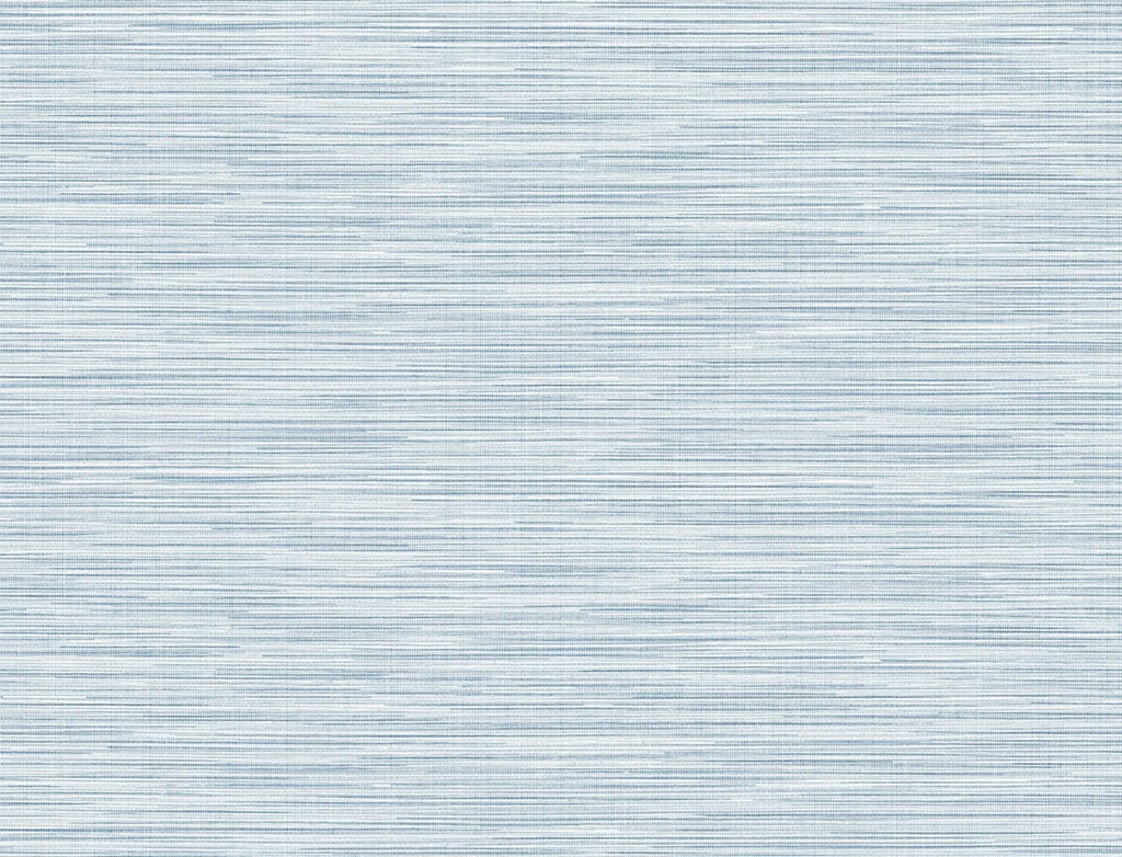 Malibu Reef Stringcloth Wallpaper - Coastal Grasscloth - Blue Frost | Malibu Wallpaper