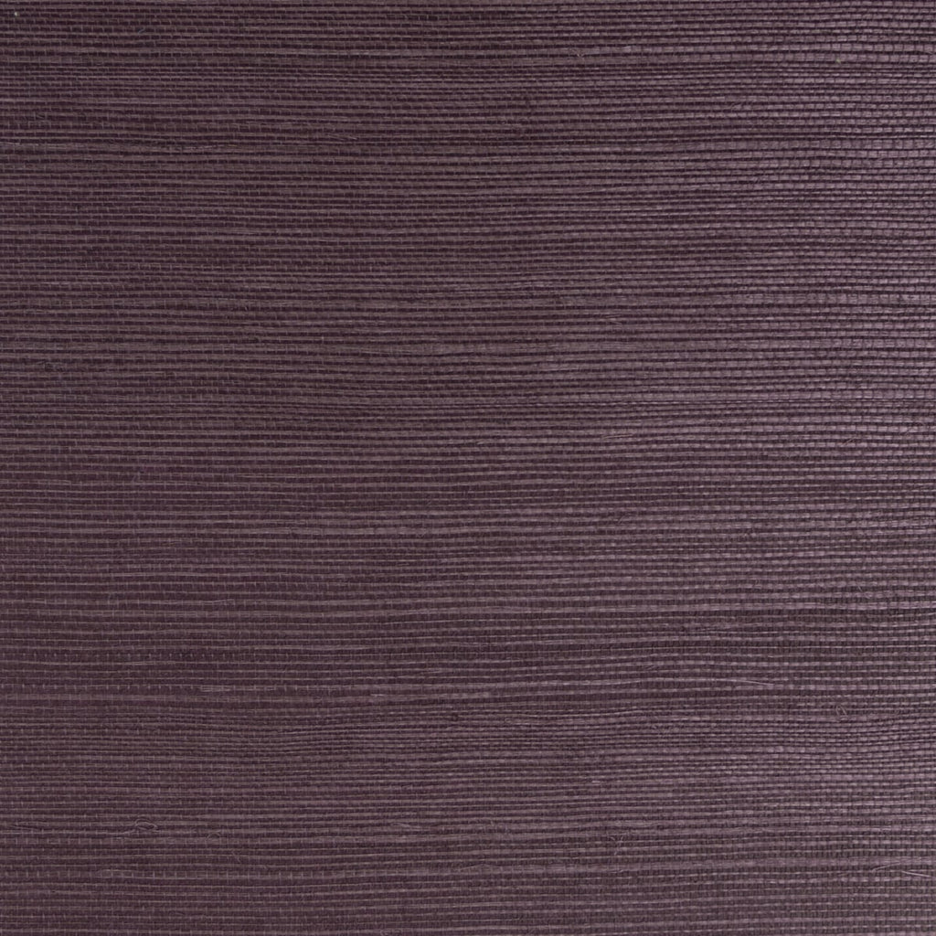 Fentucci Sisal Wallpaper - Contemporary Grasscloth - Deep Plum | Malibu Wallpaper