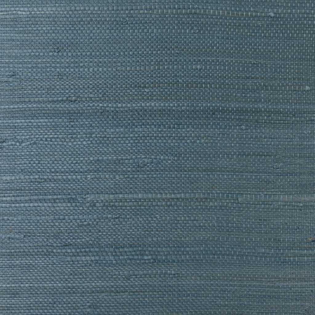 Fentucci Jute Wallpaper - Contemporary Grasscloth - Aegean Blue | Malibu Wallpaper