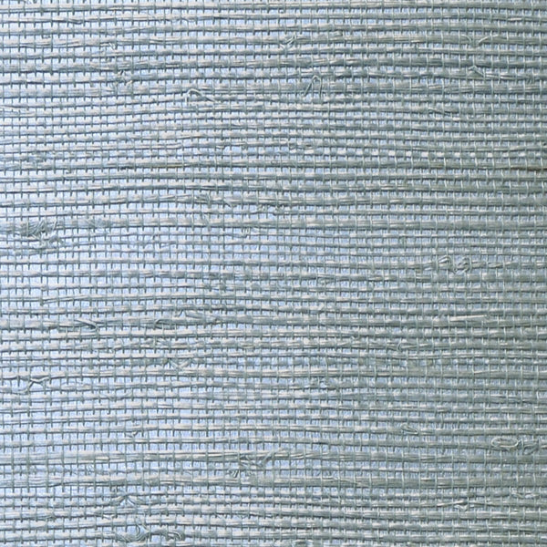 Fentucci Sisal Grasscloth Wallpaper - Coastal Grasscloth - Metallic Frost | Fentucci