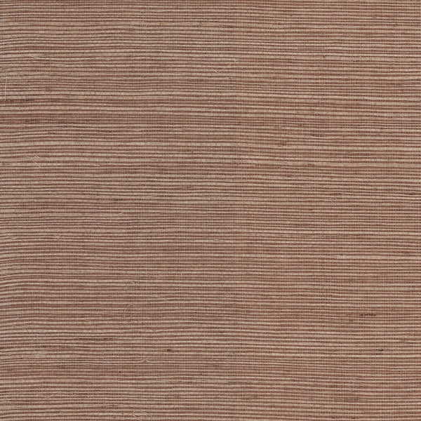 Fentucci Sisal Grasscloth Wallpaper - Coastal Grasscloth - Smokey Mauve | Fentucci