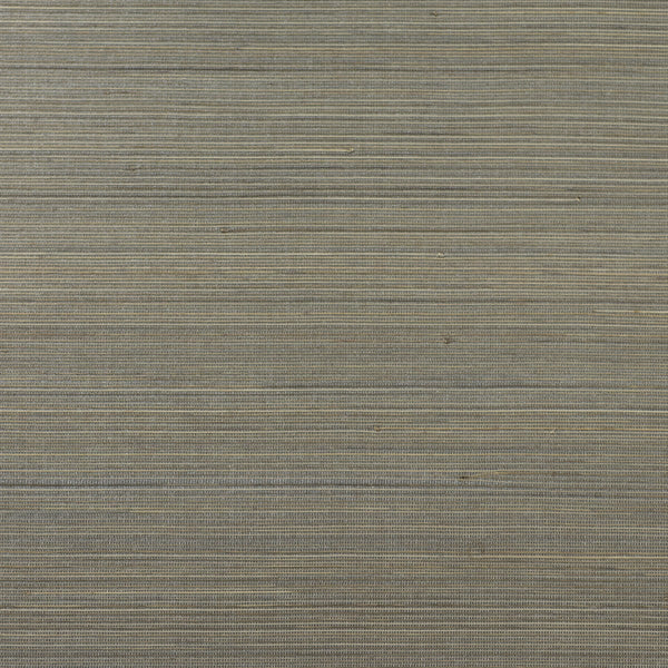 Fentucci Abaca Contemporary Grasscloth - Charcoal and Sandstone | Architectural Wallcoverings