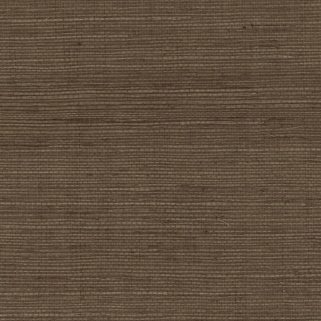 Fentucci Sisal Grasscloth Wallpaper - Coastal Grasscloth - Ash Brown | Fentucci