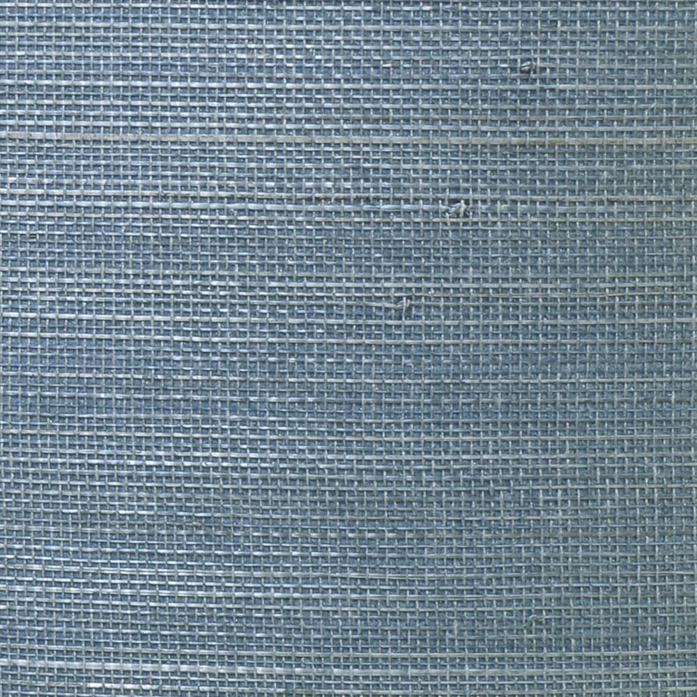 Fentucci Abaca Grasscloth Wallpaper - Coastal Grasscloth - Bluestone | Fentucci
