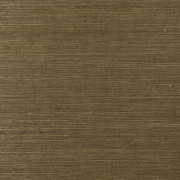 Fentucci Sisal Wallpaper - Contemporary Grasscloth - Antique Bronze | Malibu Wallpaper