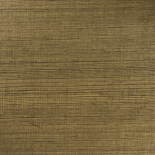 Fentucci Sisal Wallpaper - Contemporary Grasscloth - Antique Gold | Malibu Wallpaper
