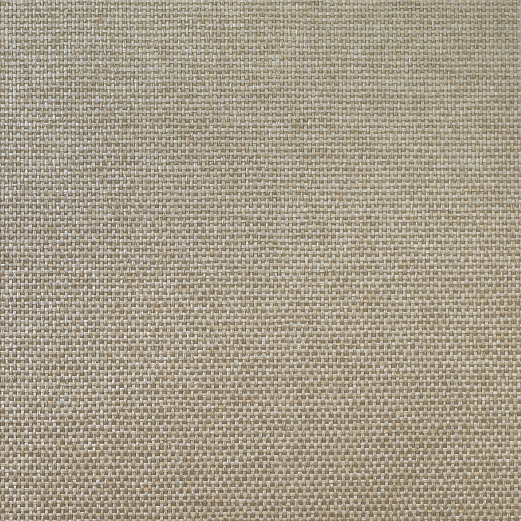 Fentucci Paperweave Wallpaper - Contemporary Grasscloth - Metallic Silver & Taupe | Malibu Wallpaper