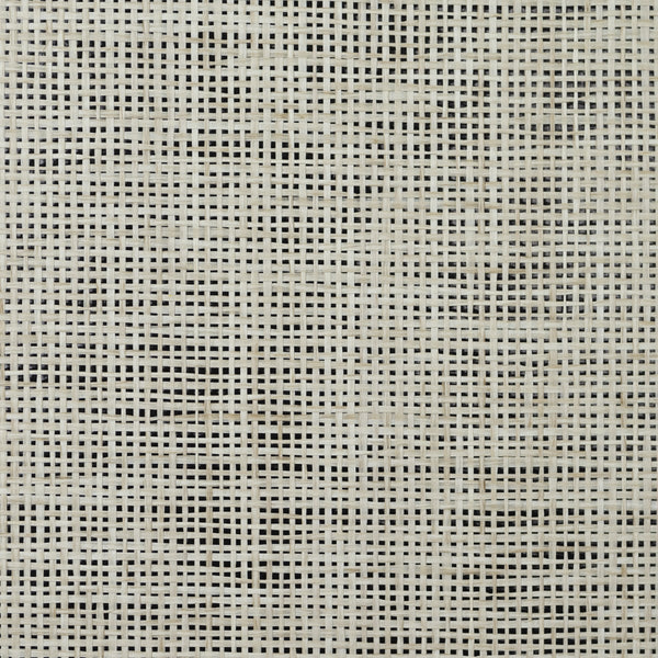 Fentucci Paperweave Contemporary Grasscloth - Barley & Black Gloss | Architectural Wallcoverings