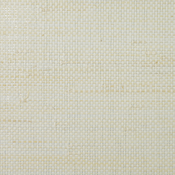 Fentucci Paperweave and Hemp Contemporary Grasscloth - Salt Lake & Silver | Architectural Wallcoverings