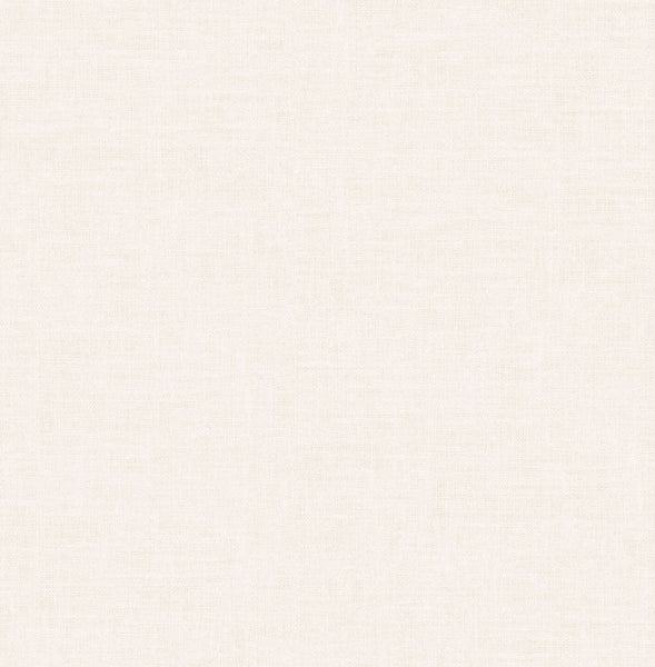 Fentucci Faux Linen Wallpaper - Coastal Faux - Ivory | Fentucci