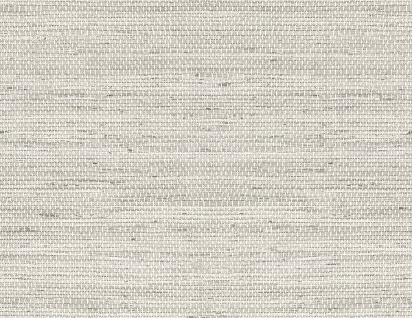 Malibu Ps Luxe Weave Coastal Grasscloth - Lunar Rock | Peel and Stick Removable Wallcovering