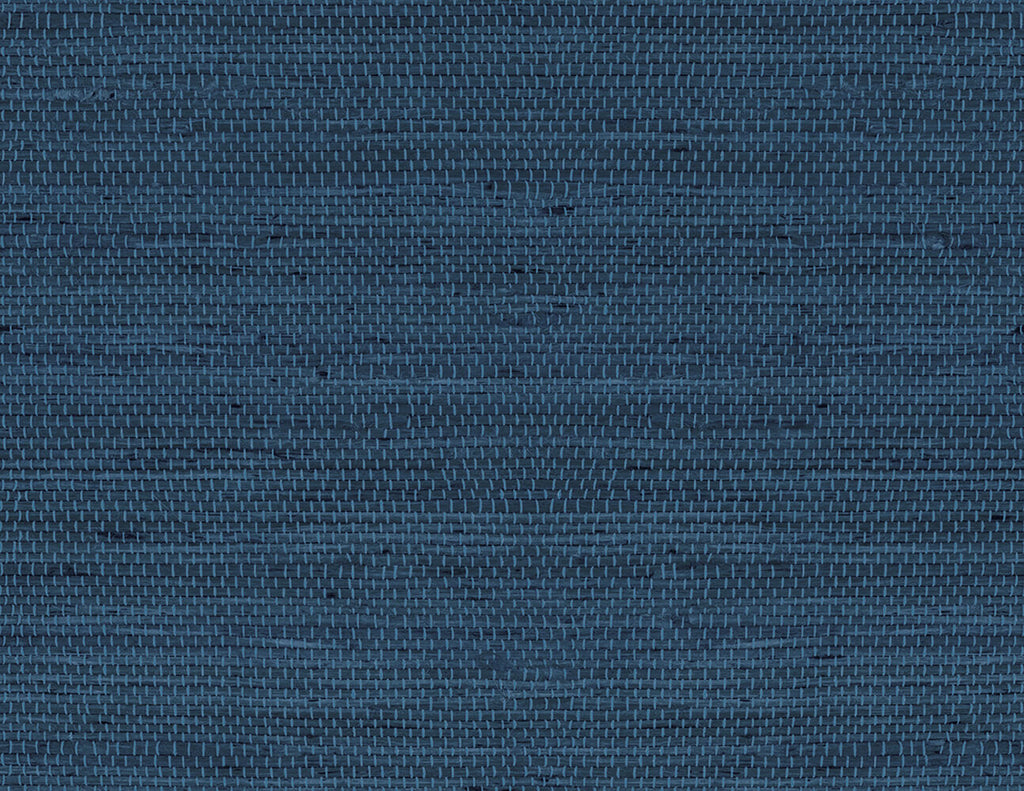 Malibu PS Luxe Weave Coastal Grasscloth - Coastal Blue | Peel and Stick Removable Wallpaper