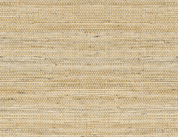 Malibu Ps Luxe Weave Coastal Grasscloth - Chamomile | Peel and Stick Removable Wallcovering
