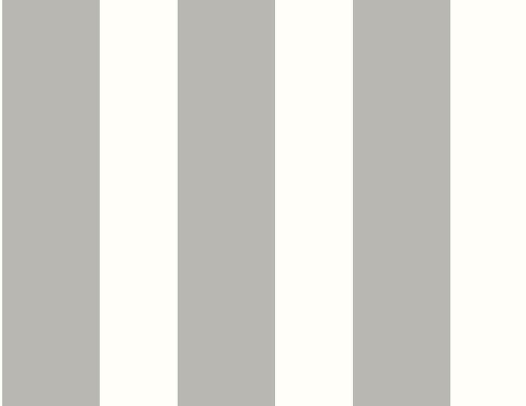 Malibu PS Designer Stripe Coastal Stripes - Argos Grey | Peel and Stick Removable Wallpaper