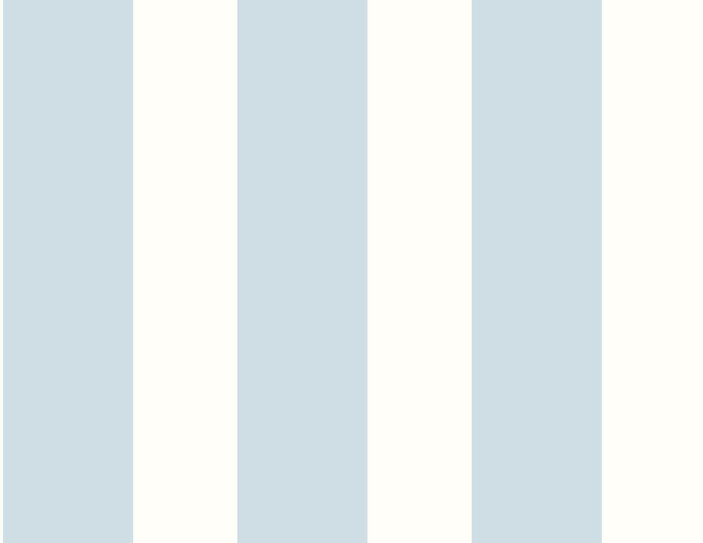 Malibu PS Designer Stripe Coastal Stripes - Hampton Blue | Peel and Stick Removable Wallpaper