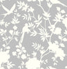 Malibu PS Mono Toile Coastal Chinoiserie - Harbor Mist | Peel and Stick Removable Wallpaper