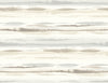 Malibu PS Horizon Stripe Contemporary Stripes - Sand Dunes | Peel and Stick Removable Wallpaper