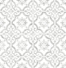 Malibu PS Porto Tile Coastal Tile - Harbor Mist | Peel and Stick Removable Wallpaper
