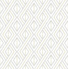 Malibu PS Boho Grid Bohemian Geometric - Argos Grey & Yellow | Peel and Stick Removable Wallpaper