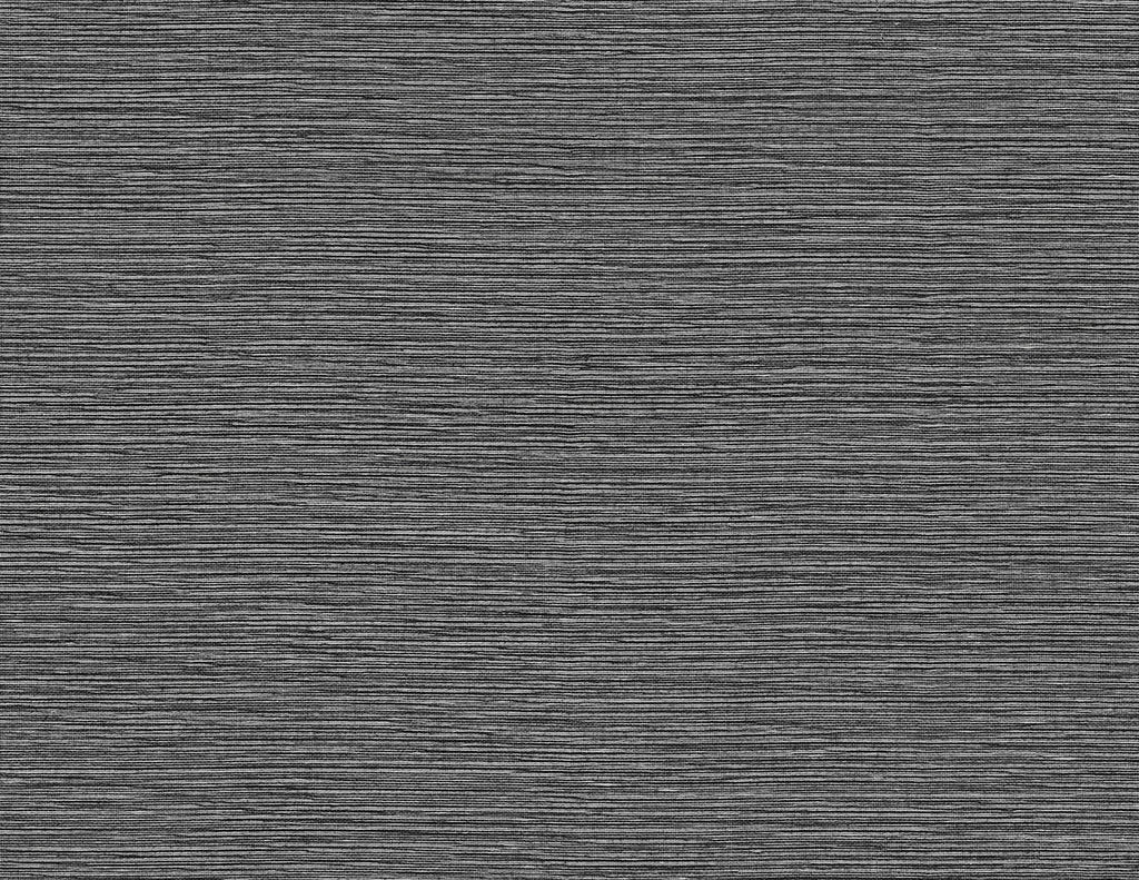 Malibu Tiger Island Faux Sisal Wallpaper - Coastal Faux Grasscloth - Charcoal | Malibu Wallpaper
