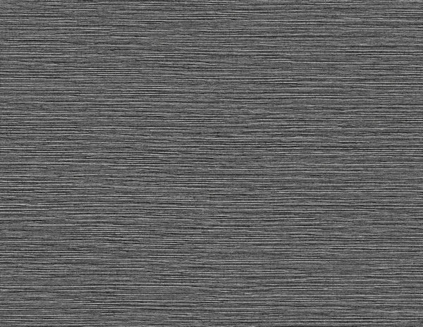 Malibu Tiger Island Faux Sisal Wallpaper - Coastal Faux Grasscloth - Charcoal | Malibu Wallpaper