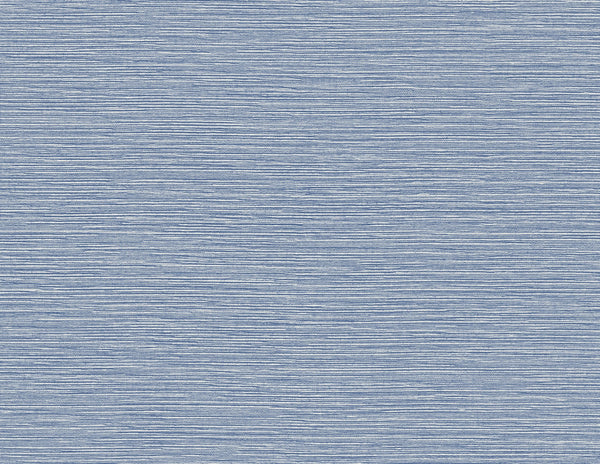 Tiger Island Faux Sisal Coastal Faux Grasscloth - Riviera Blue | Architectural Wallcoverings