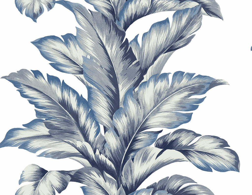 Malibu Banana Springs  Wallpaper - Coastal Botanical - Coastal Blue | Malibu Wallpaper