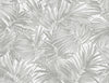 Malibu Cordelia Tossed Palms Wallpaper - Coastal Botanical - Argos Grey | Malibu Wallpaper